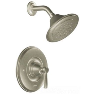 Click here to see Moen TS2212EPBN Moen TS2212EPBN Rothbury Posi-Temp Single-Function Shower Trim in Brushed Nickel