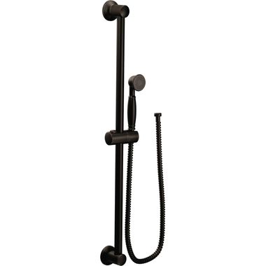 Click here to see Moen 3869EPORB Moen 3869EPORB Handheld Handheld Shower With Slide Bar Oil Rubbed Bronze