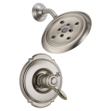 Click here to see Delta T17255-SSH2O Delta Victorian T17255-SSH2O Stainless Steel Monitor 17 Series Shower Trim