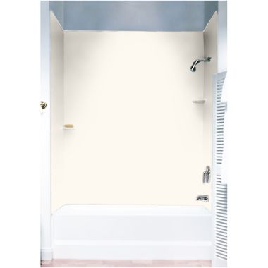 Click here to see Swanstone SS00603.010 Swanstone SS-60-3-010 Bathtub 3-Panel White Wall Kit