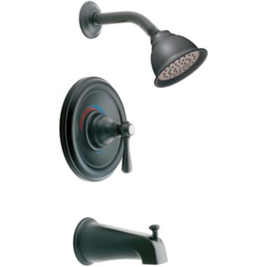 Click here to see Moen T2113WR Moen T2113wr Kingsley Posi Temp Tubshower Trim Wrought Iron