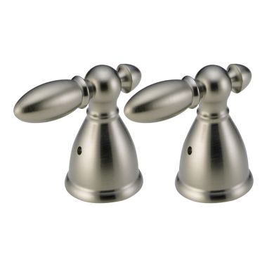 Click here to see Delta H616SS Delta H616SS Victorian Metal Lever Handle Set for Roman Tub, 2 Pack, Stainless Steel