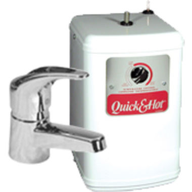 Click here to see Waste King H520-U-CH Waste King Tahoe Instant Hot Water Tank and Faucet Combo, Chrome - H520-U-CH