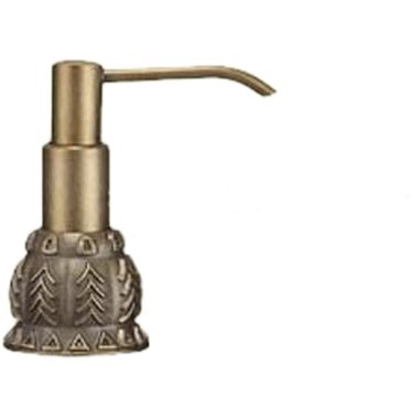 Click here to see Danze BAT-SOP-BRN DANZE BATIK Soap Dispenser, Round, Brushed Nickel - BAT-SOP-BRN