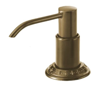 Click here to see Danze BEL-SOP-MDB DANZE BELLA VILLA Soap Dispenser, Round, Medium Bronze - BEL-SOP-MDB