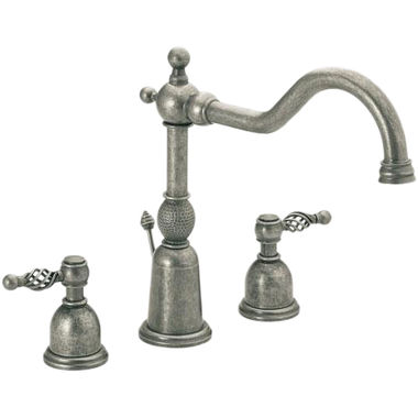 Click here to see Danze BOR-8SP-ATP Danze Bordeaux Two-Handle Widespread Bathroom Faucet, Antique Pewter - BOR-8SP-ATP