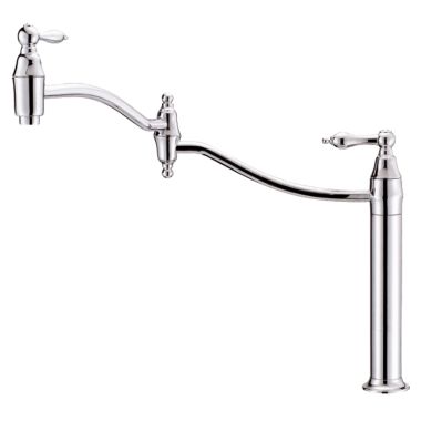 Click here to see Danze D206040 Danze Fairmont Deck Mount Pot Filler Faucet, Chrome - D206040