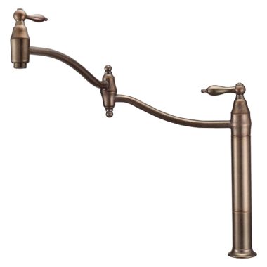 Click here to see Danze D206040RBD Danze Fairmont Deck Mount Pot Filler Faucet, Distressed Bronze - D206040RBD