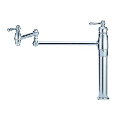 Click here to see Danze D206057 Danze Opulence Deck Mount Pot Filler Faucet, Chrome - D206057