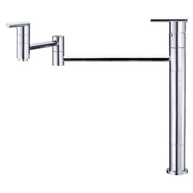 Click here to see Danze D206058 Danze Parma Deck Mount Pot Filler Faucet, Chrome - D206058