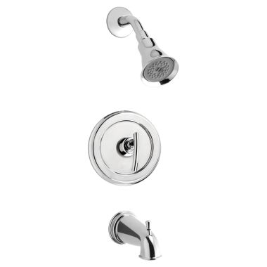 Click here to see Danze D510171T Danze D510171T Plymouth Chrome Single Lever Handle Tub/Shower Trim