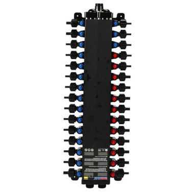 Click here to see Viega 50630 Viega 50630 ManaBloc 30-Port, PEX Crimp Manifold (3/8