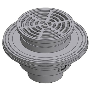Click here to see Watts FD-1103-A5 Watts FD-1103-A5 Floor Drain with ISS Top-BKT