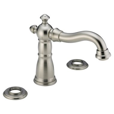 Click here to see Delta T2755-SSLHP Delta T2755-SSLHP Victorian Roman Tub Faucet Trim:Stainless Steel - Less Handles