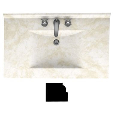 Click here to see Swanstone CV1B2249RO.125 Swanstone CV1B2249RO-125 Cloud White 22