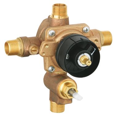 Click here to see Grohe 35016000 Grohe 35016000 Grohsafe Pressure-Balanced Rough-In Valve with Diverter