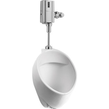 Click here to see Toto UT105UG#01 Toto Commercial Washout Urinal with Top Spud, 0.125 GPF, Cotton White - UT105UG#01 