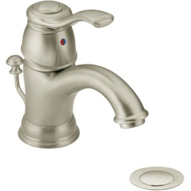 Click here to see Moen 6102BN MOEN 6102BN KINGSLEY ONE HANDLE LAV FAUCET BRUSHED NICKEL