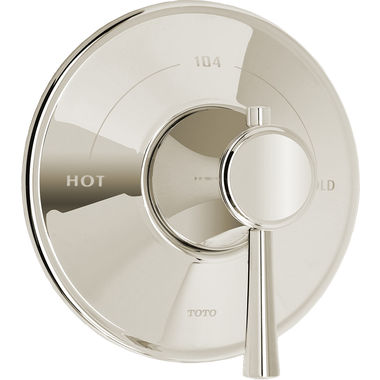 Click here to see Toto TS210T#BN TOTO Silas Thermostatic Valve Trim, Lever Handle, Brushed Nickel - TS210T#BN
