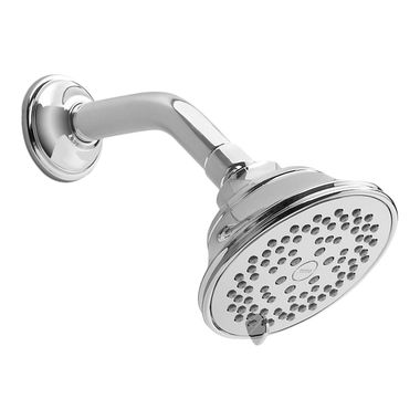 Click here to see Toto TS300AL55#CP TOTO Traditional Collection Series A 4in Multi-Spray Shower Head with Rubber Nozzles, 2.0 GPM, Polished Chrome - TS300AL55#CP
