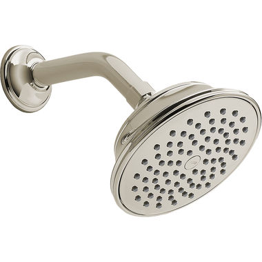 Click here to see Toto TS300AL61#BN TOTO Traditional Collection Series A 5in Single-Spray Shower Head with Rubber Nozzles, 2.0 GPM, Brushed Nickel - TS300AL61#BN