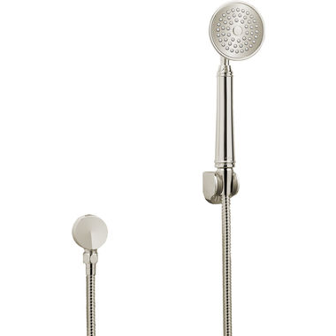 Click here to see Toto TS300FL41#BN TOTO Traditional Collection Series A 3in Single-Spray Hand Shower with Rubber Nozzles, 2.0 GPM, Brushed Nickel - TS300FL41#BN