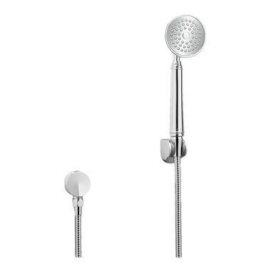 Click here to see Toto TS300FL41#CP TOTO Traditional Collection Series A 3in Single-Spray Hand Shower with Rubber Nozzles, 2.0 GPM, Polished Chrome - TS300FL41#CP