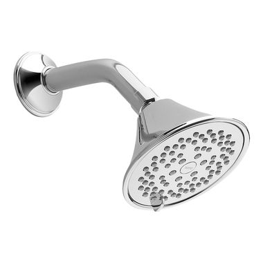 Click here to see Toto TS200AL55#CP TOTO Transitional Collection Series A 4in Multi-Spray Shower Head with Rubber Nozzles, 2.0 GPM, Polished Chrome - TS200AL55#CP