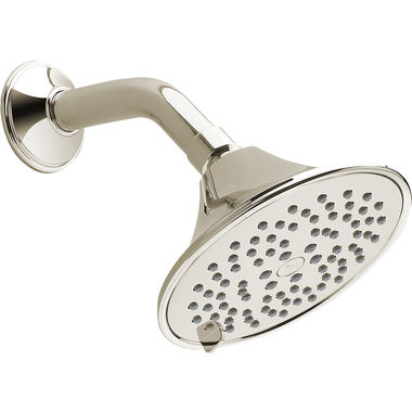 Click here to see Toto TS200AL65#BN TOTO Transitional Collection Series A 5in Multi-Spray Shower Head with Rubber Nozzles, 2.0 GPM, Brushed Nickel - TS200AL65#BN