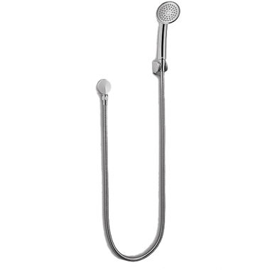 Click here to see Toto TS200FL41#PN TOTO Transitional Collection Series A 3in Single-Spray Hand Shower with Rubber Nozzles, 2.0 GPM, Polished Nickel - TS200FL41#PN