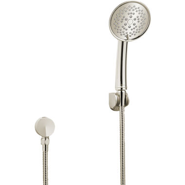 Click here to see Toto TS200FL55#BN TOTO Transitional Collection Series A 4in Multi-Spray Hand Shower with Rubber Nozzles, 2.0 GPM, Brushed Nickel - TS200FL55#BN
