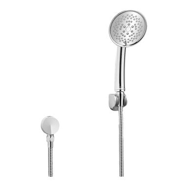 Click here to see Toto TS200FL55#CP TOTO Transitional Collection Series A 4in Multi-Spray Hand Shower with Rubber Nozzles, 2.0 GPM, Polished Chrome - TS200FL55#CP