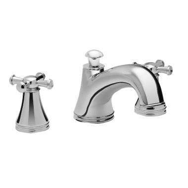 Click here to see Toto TB220DD#PN Toto TB220DD#PN Polished Nickel Vivian Tub Filler Trim with Cross Handles
