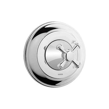 Click here to see Toto TS220P#PN Toto Vivian Pressure Balance Valve Trim with Cross Handle, Polished Nickel - TS220P#PN 