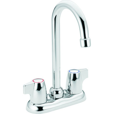 Click here to see Moen 4903 Moen 4903 Chateau Two Handle Bar Faucet Chrome