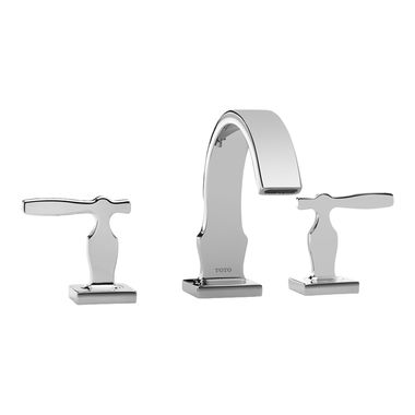 Click here to see Toto TL626DD#CP Toto TL626DD#CP Polished Chrome Aimes Widespread Lavatory Faucet