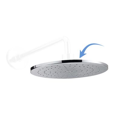 Click here to see Toto THP4087#CP TOTO Single-Function Rain Shower Head, Round, Polished Chrome - THP4087#CP