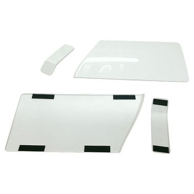 Click here to see Toto THU344#01 Toto THU344#01 Cotton White Set Of Large And Small Side Plates - Part