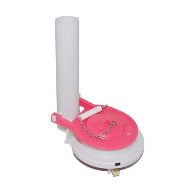 Click here to see Toto THU249P-1 TOTO Dual Valve Assembly w/ Pink Flapper for One-Piece Toilet Guinevere Series - THU249P-1