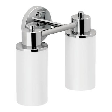 Click here to see Moen DN0762CH Moen Iso 2-Globe Bathroom Vanity Light, Chrome - DN0762CH