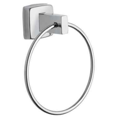 Click here to see Moen Creative Specialties P1786SN Moen Round Wall Mounted Towel Ring, Metal Constructed, Stainless - P1786SN