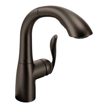 Click here to see Moen 7294ORB Moen 7294ORB Oil-Rubbed Bronze Arbor Pull-Out Kitchen Faucet