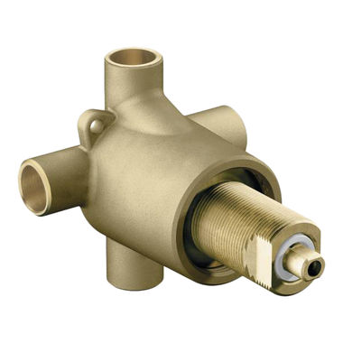 Click here to see Moen 3360 Moen 3360 Commercial 3-Function Shower Transfer Rough-In Valve, 1/2