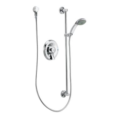 Click here to see Moen T8346EP15 Moen Commercial Posi-Temp Hand Shower System, 1.5 GPM - Chrome (T8346EP15)