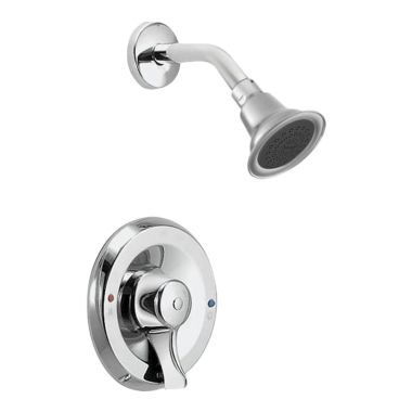 Click here to see Moen T8375EP15 Moen Commercial Posi-Temp Shower Trim, 1.5 GPM, Polished Chrome - T8375EP15