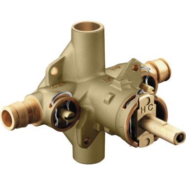 Click here to see Moen 62385 Moen 62385 M-Pact Posi-Temp Tub/Shower Rough-In Valve w/ Stops, 1/2