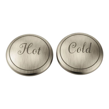 Click here to see Moen 221672BN Moen Weymouth Replacement Handle Cap Kit, Brushed Nickel - 221672BN