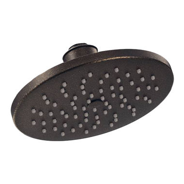 Click here to see Moen S6360EPORB Moen 8in Single-Function Rainshower Shower Head, Round, Immersion Technology, Eco-Performance, 1.75 GPM, WaterSense, Oil Rubbed Bronze - S6360EPORB