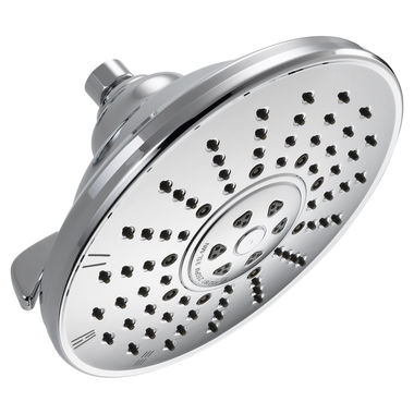Click here to see Delta 52680 Delta 3-Setting Round Raincan Shower Head, 2.5 GPM, Chrome - 52680