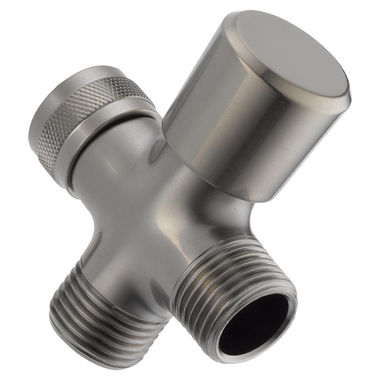 Click here to see Delta U4923-SS-PK Delta U4923-SS-PK 3-Way Shower Arm Diverter For Hand Shower, Stainless